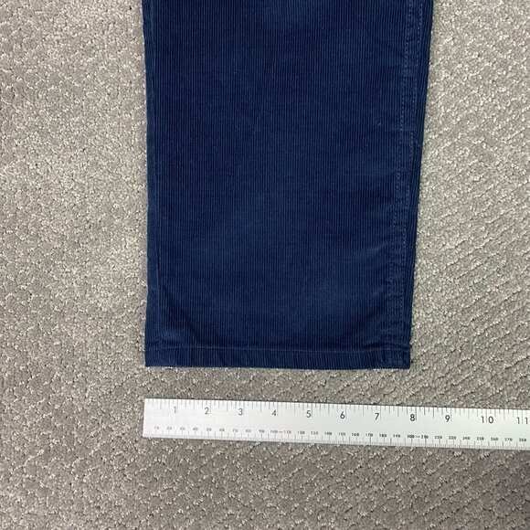 Brooks Brothers 346 Corduroy Pants Men's 36 x 30 Blue Stretch - Picture 10 of 12